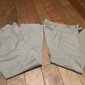 Casual Boys Khaki Pants Size 14 2 Pair